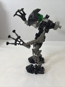Lego Bionicle Toa Set #8532 - Onua - 100% Complete W/ Canister & Manual - 2001