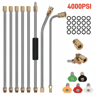 #ad Versatile Pressure Washer Extension Pole Clean Windows Siding amp; Hard to Reach $30.00