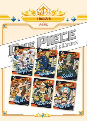 One Piece 17 Pack Acrylic Booster Box Premium Trading Cards Doujin