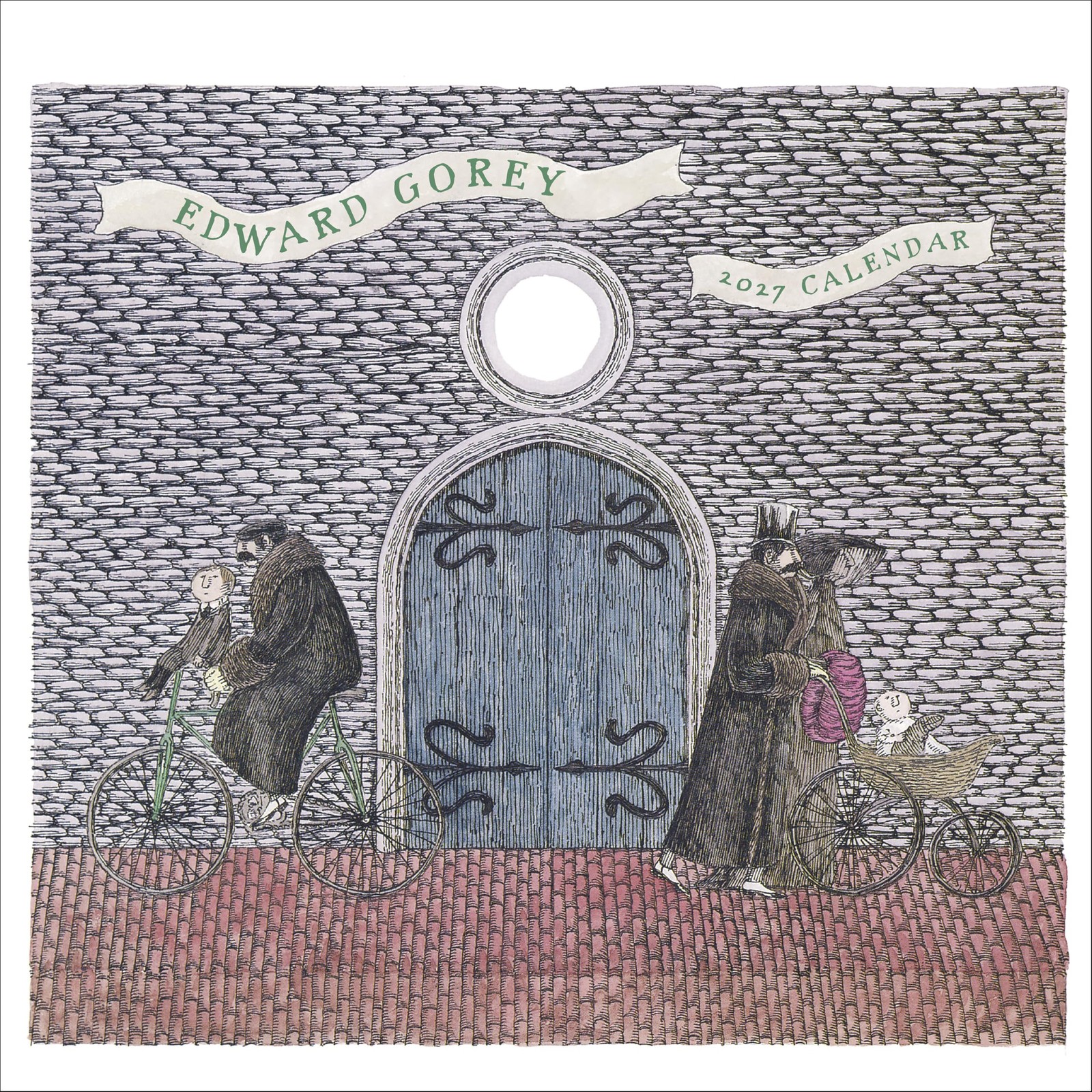 Edward Gorey Calendar 2027, Wall Calendars, Month To View, Art, Gift - Image 2