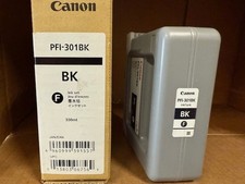 Canon PFI-301BK Black ink cartridge Twin Pack 330ml