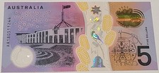$5 2018 First Prefix AA18 aEF R226F Lowe/Fraser AA Next Gen Australia Note