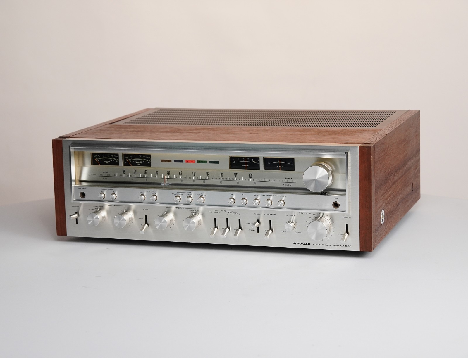 Pioneer SX-1080 vintage audio equipment - eBay listing photo 1