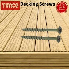DECKING SCREWS GREEN COATED PROFESSIONAL OUTDOOR LANDSCAPE FENCING 50 60 70mm   