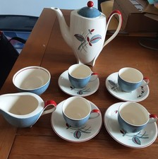 Burleigh Pottery Coffee Set