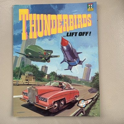 Vintage Thunderbirds Lift Off Retro Comic Buch 