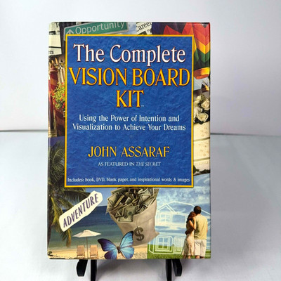 Complete Vision Board Kit John Assaraf DVD Book The Secret Goal Setting
