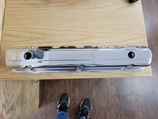 Chrome Steel Valve Cover For 75-79 Chevy Straight 6 Cylinder 194 230 250 292 L6