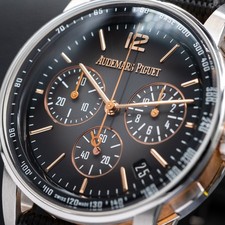 Audemars Piguet Code 11.59 Chronograph Rose & White Gold Men's Watch - 26393CR 4