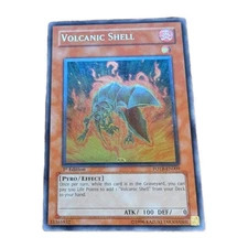 Yugioh Trading Card: Volcanic Shell FOTB-EN009 Ultimate Rare 1st Ed NM