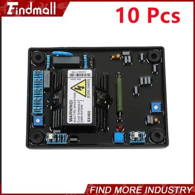Findmall 10 Pcs AVR SX460 Automatic Voltage Regulator Replacement For Generator