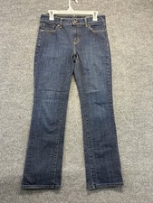 Gap 1969 Jeans Women 6 Mid-Rise Bootcut Stretch Dark Wash Denim Pants