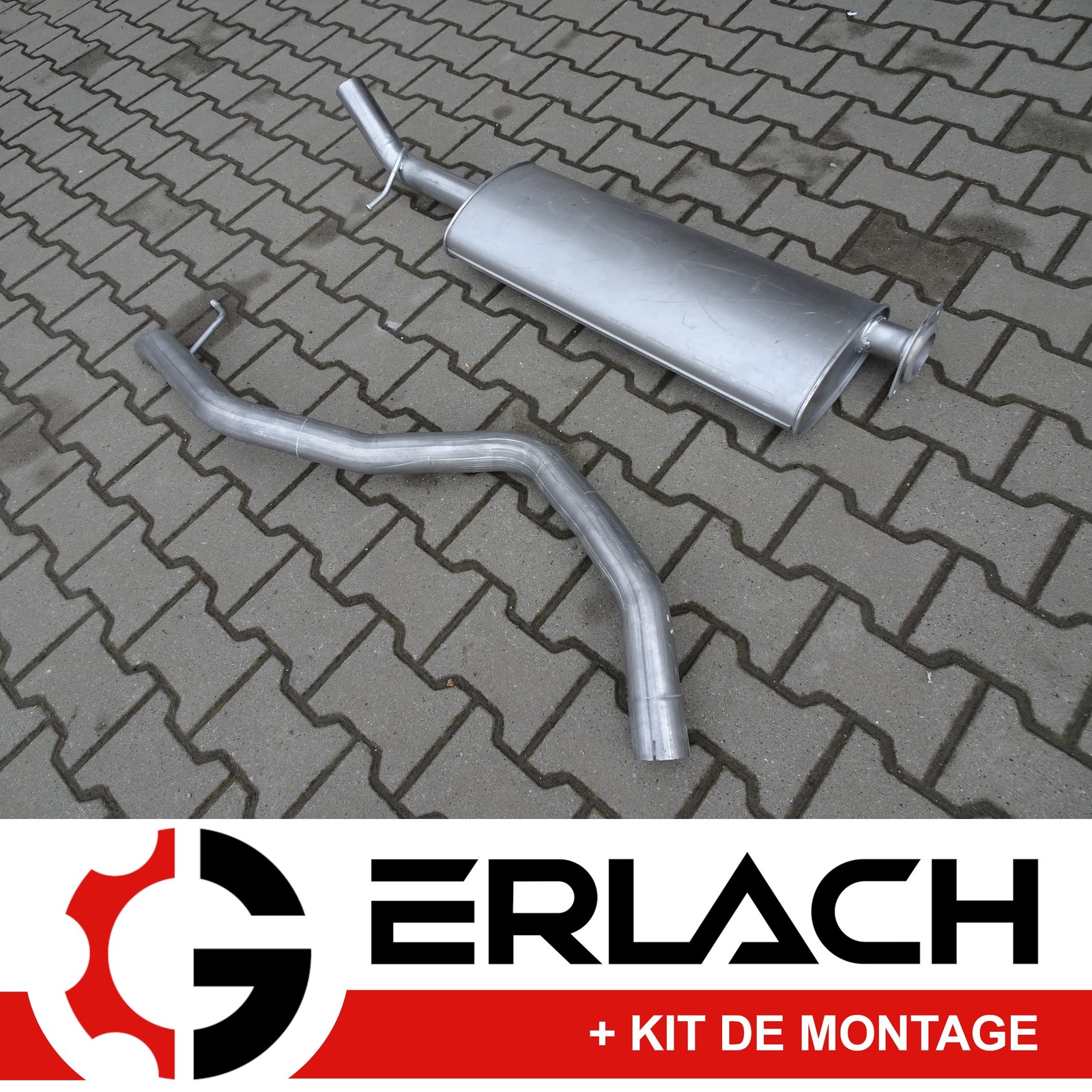 Silencieux echappement Jeep Grand Cherokee III 5.7 V8 pot de rechange 7281