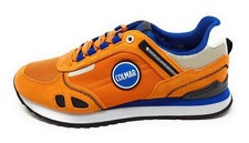 Colmar Travis Sport Colors scarpa uomo orange/blu 124 in Scamosciato Mesh