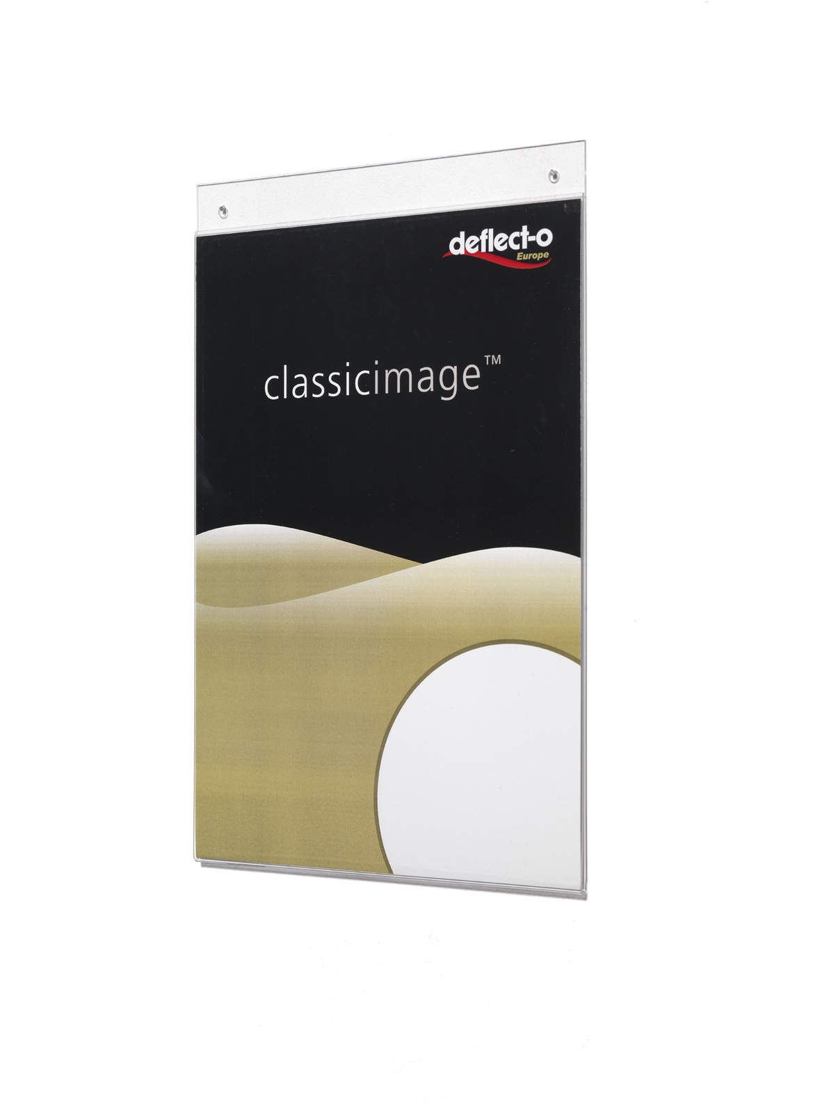 Deflecto Wall Sign Holder A5 Portrait Clear 47101