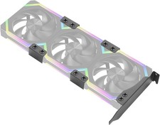 Dual Fan Mount Rack PCI Slot Bracket,9cm/12cm Fan Computer Radiator Holder