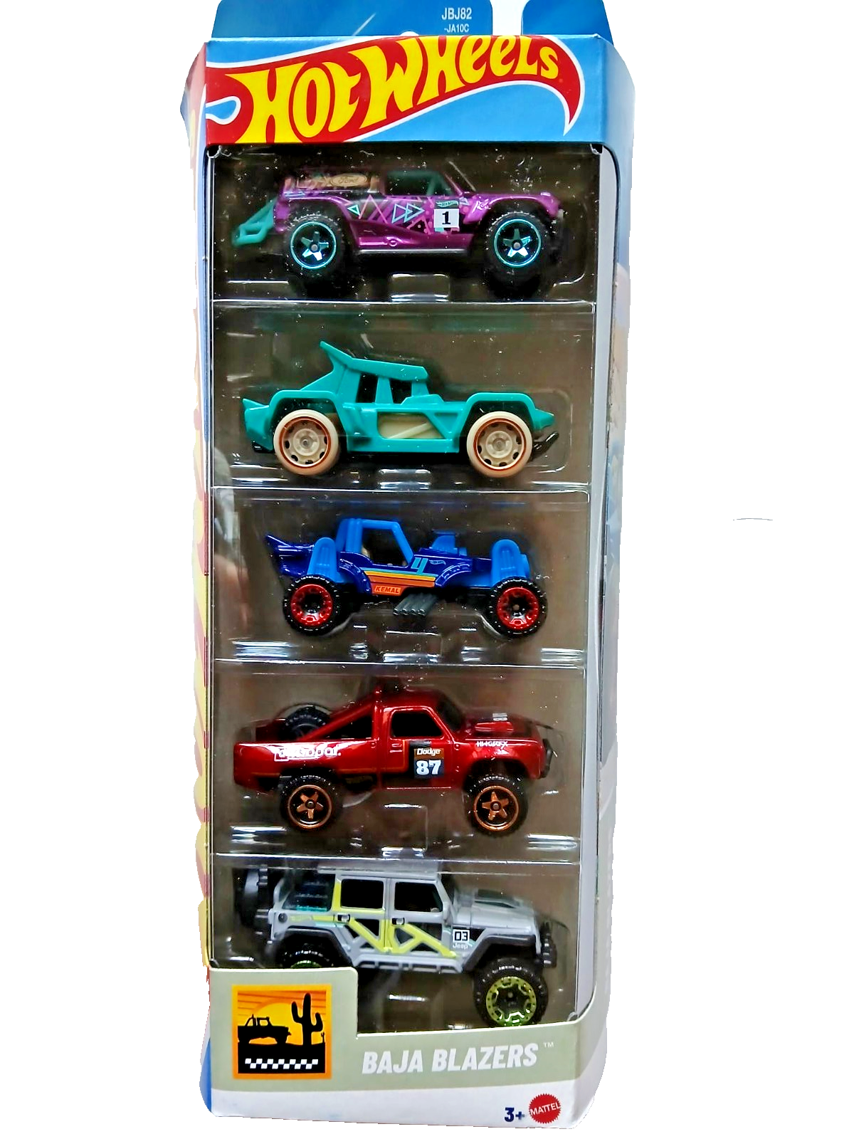 HOT WHEELS CAR MEET SET 5 AUTO HLY78 - Immagine 3