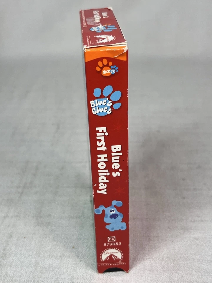 Blues Clues Blues First Holiday VHS Tape 2003 Nickelodeon Nick Jr Kids Steve Joe - Image 2 of 4