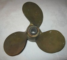 ANCIEN OUTIL D'ARRÊT DE PORTE NAUTIQUE HÉLICE BATEAU MARINE BRONZE LAITON MARINE