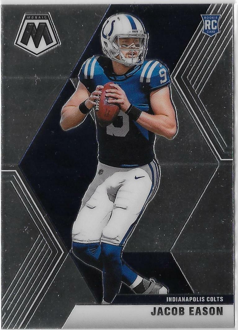 2020 Panini Mosaic JACOB EASON RC ROOKIE CARD #236 COLTS HUSKIES