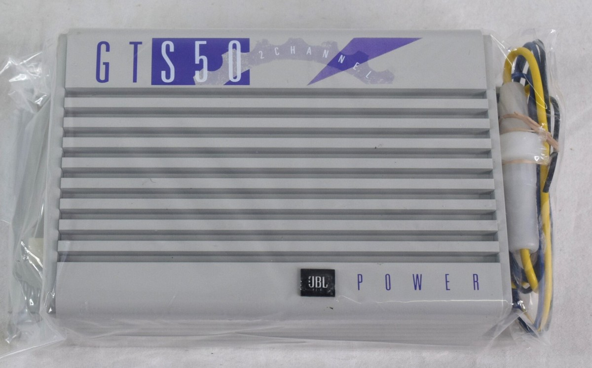 JBL GTS50 2-Channel 25Wx2 Automotive Power Amplifier | eBay JBL GTS50 2-Channel 25Wx2 Automotive Power Amplifier | eBay