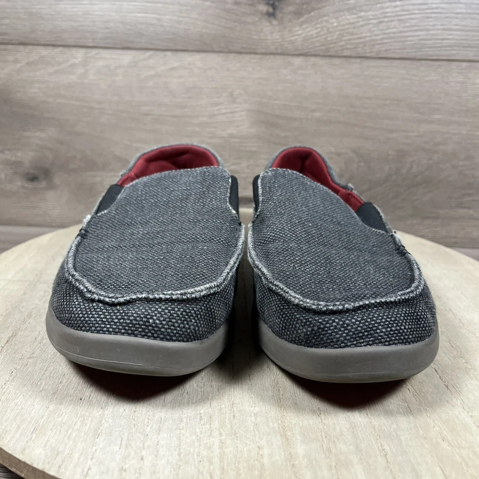 Zapato sin cordones Reef Cushion Bounce Matey gris lona surfista para hombre talla 8 Foto 2 de 4