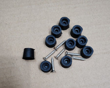 Lot Of 10-Pcs. Small Rubber Tips For Walking Stick Replacement Tip