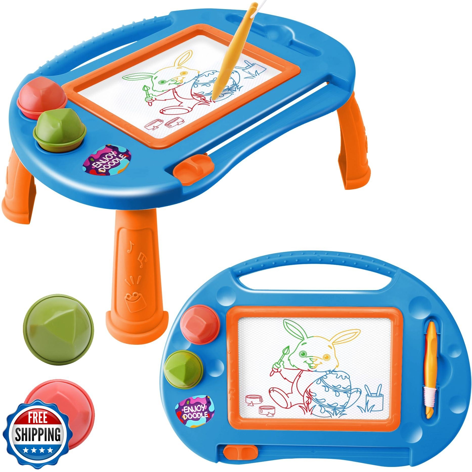 Magnetic Drawing Board Toy for Toddlers Age 2-3 Years Boys Girls