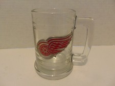 Detroit Red Wings Beer Glass  Mug NHL Hockey