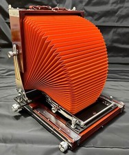 New Hand Made Replacement Bellows for TACHIHARA 8X10 Three Section Wooden Camera