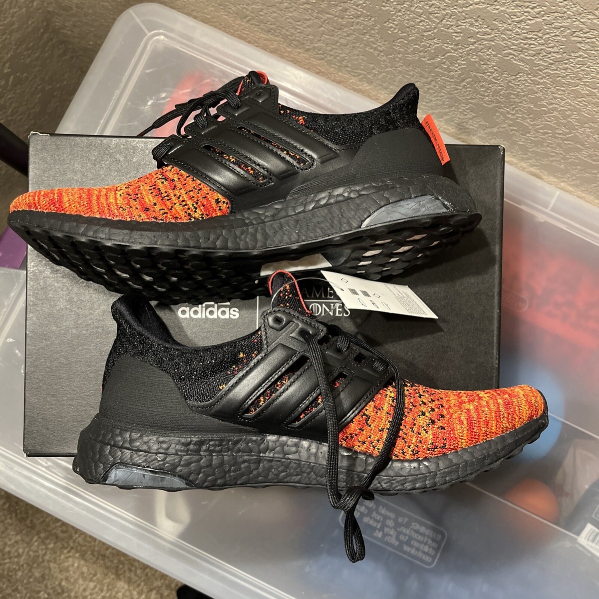 adidas gazelle silver green womens ADIDAS X GAME OF THRONES HOUSE TARGARYEN ULTRABOOST SHOES(WOMEN) – Flowerbb main image 0