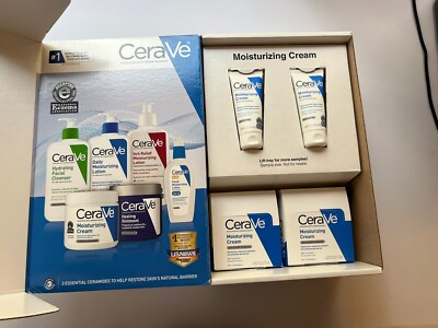 CeraVe Moisturizing Cream and Hydrating Cleanser W/ Education and Resource Kit