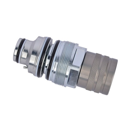 6680018 Female Flat Face Coupler Compatible With Bobcat T200 T250 T300 T320 T450 - Picture 4 of 6