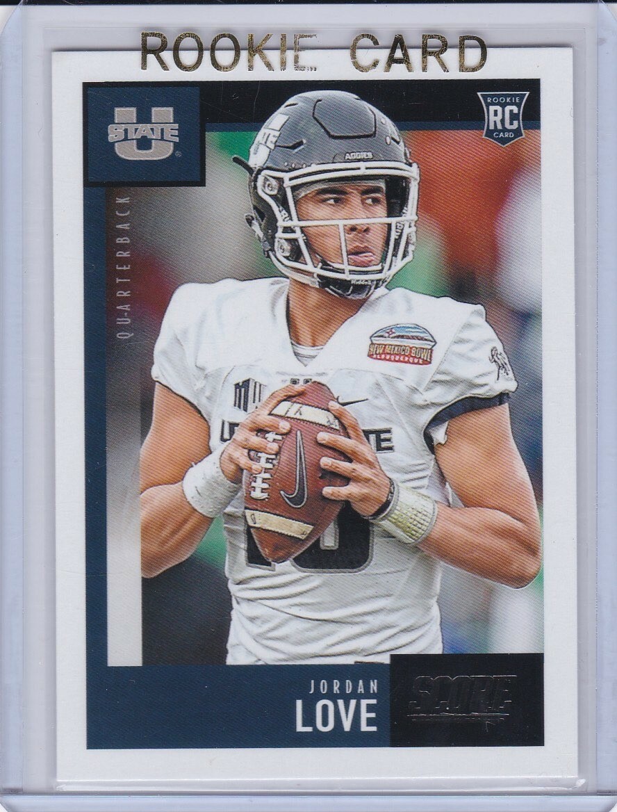 Jordan Love Panini Score #361 Base
