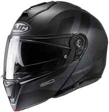 HJC i90 Syrex Motorcycle Helmet Gray XS Extra Small Modular Flip SunScreen i-90