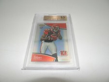 2011 A.J. Green Topps Finest Blue Refractor RC #21- BGS 9.5 24/99