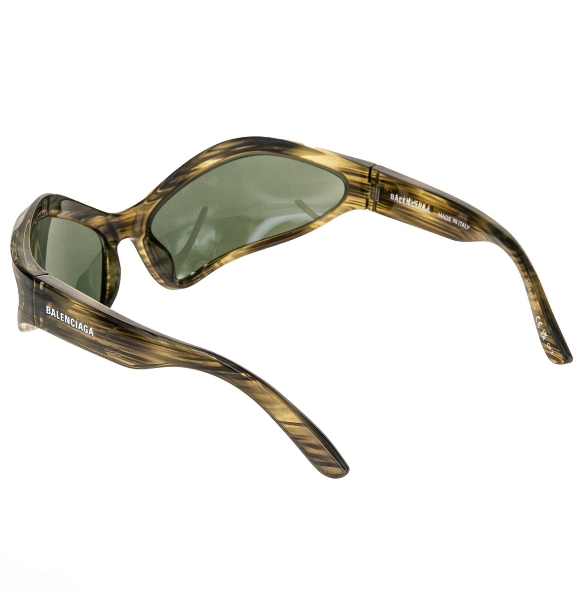 BALENCIAGA FENNEC 0314 Bronze Horn 003 Fashion Angular Oval BALENCIAGA FENNEC 0314 Bronze Horn 003 Fashion Angular Oval