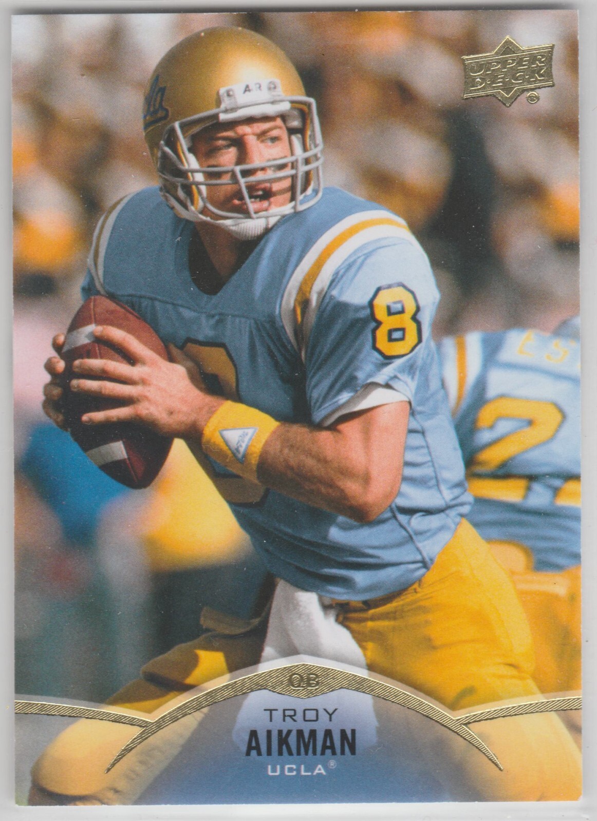 2015 Upper Deck #1 Troy Aikman Dallas Cowboys UCLA HOF