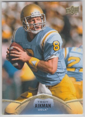 2015 Upper Deck #1 Troy Aikman Dallas Cowboys UCLA HOF