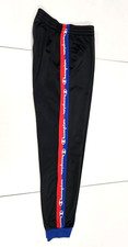Youth Champion Warm-Up Pants Black W/ Red Blue Stripe Logo On Side Size XL