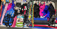 DOG LARGE Harnesses Heavy Duty  Spike Collar Lot 93 Pieces BRAND NEW L15S