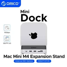 ORICO MiniDock Storage Expansion Dock for Mac Mini M4&M4 Pro Stand  USB3.2