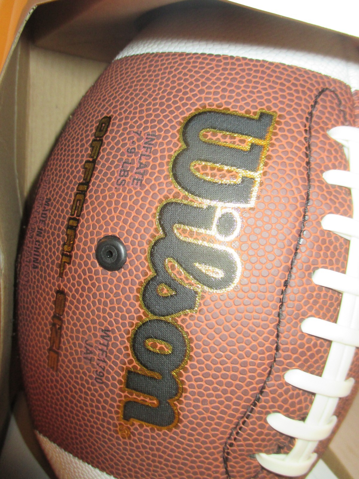 Wilson NCAA Reaction Football, Official Size Ages 14 and up NEW
