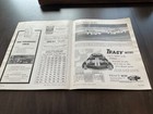 VINTAGE MILLER 200 NATIONAL CHAMPIONSHIP 200 MILE STOCK CAR RACE 1968  PROGRAM  — photo 10
