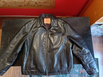 Levis Lederjacke GIACCA LEVI'S PELLE schwarz Gr. L