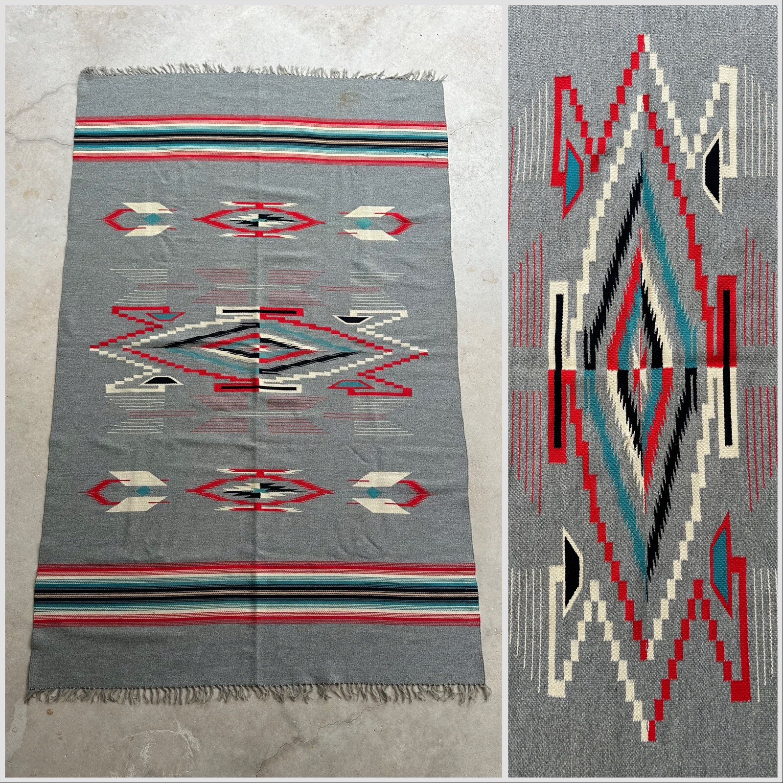 Rug Vintage Geometric Southwestern