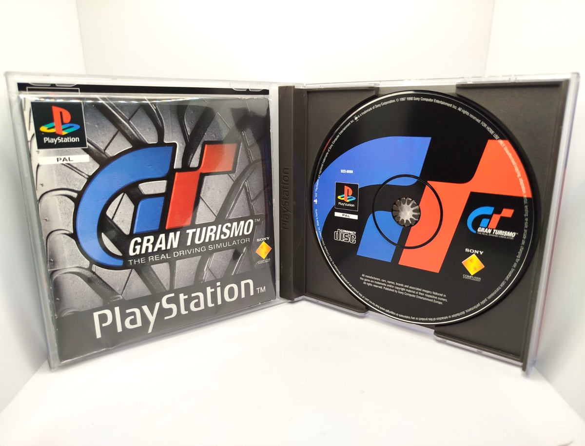 JEU PS1 GRAN TURISMO AVEC SA BOITE ET SON MANUEL D'ORIGINE PLAYSTATION