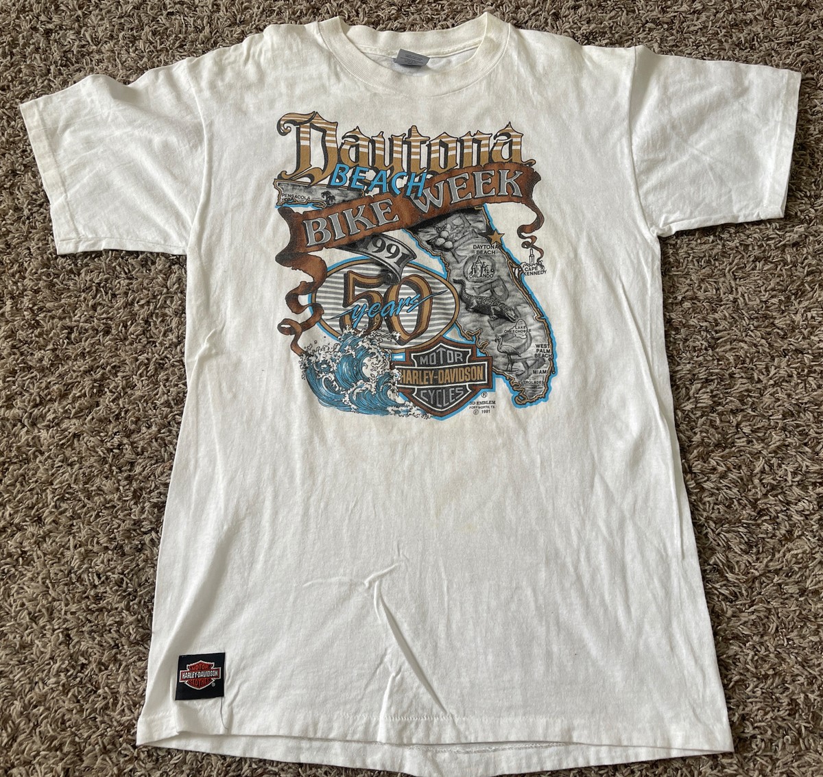 3*E様 Harley-Davidson 3d EMBLEM Vintage Harley Davidson 3D Emblem Tank Top Bundle Small And