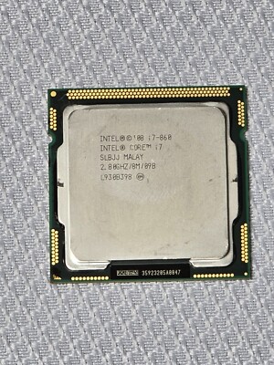 Intel Core i7-860 2.8GHz SLBJJ LGA1156 Quad Core Processor Lynnfield
