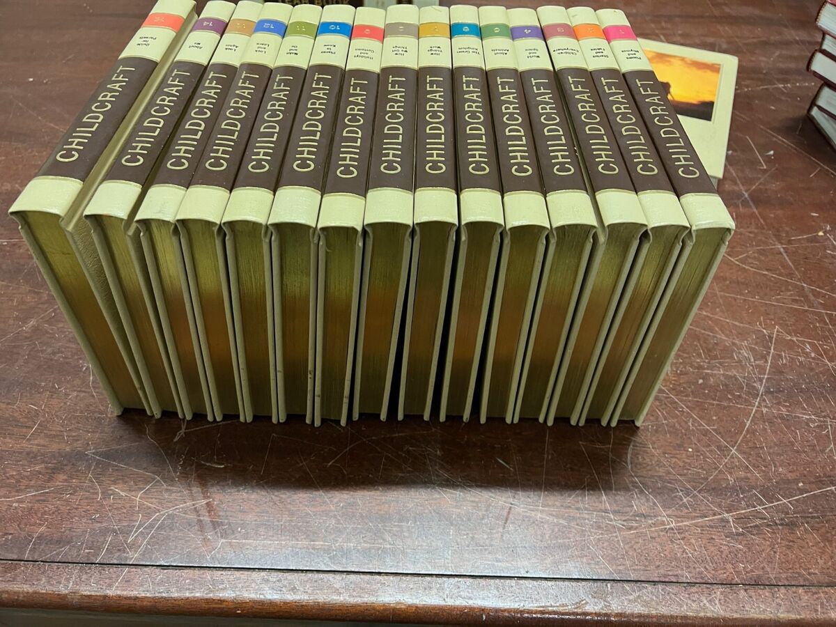 Vintage CHILDCRAFT The How and Why Library 1974 Set Of 15 w Vintage CHILDCRAFT The How and Why Library 1974 Set Of 15 w